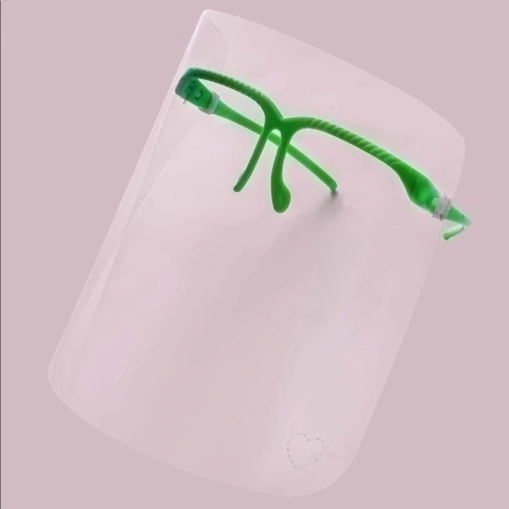 💋 Clear glasses face mask 😷 shield